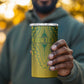 Personalized Afro Ghana 4 in 1 Can Cooler Tumbler African Dashiki Style - African Pride