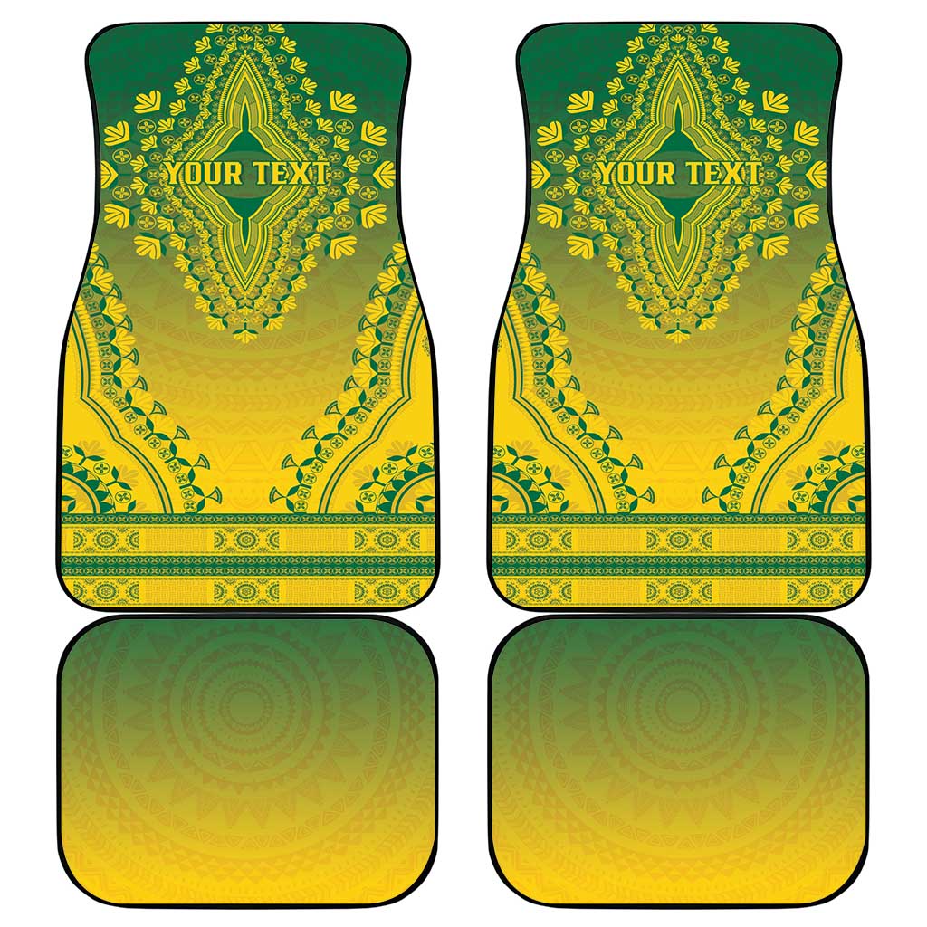 Personalized Afro Ghana Car Mats African Dashiki Style - African Pride