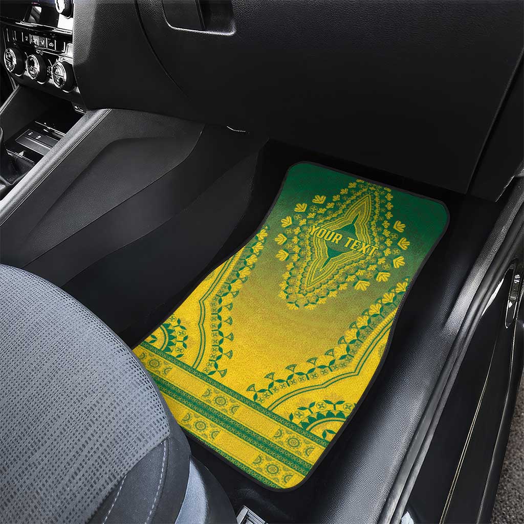 Personalized Afro Ghana Car Mats African Dashiki Style - African Pride