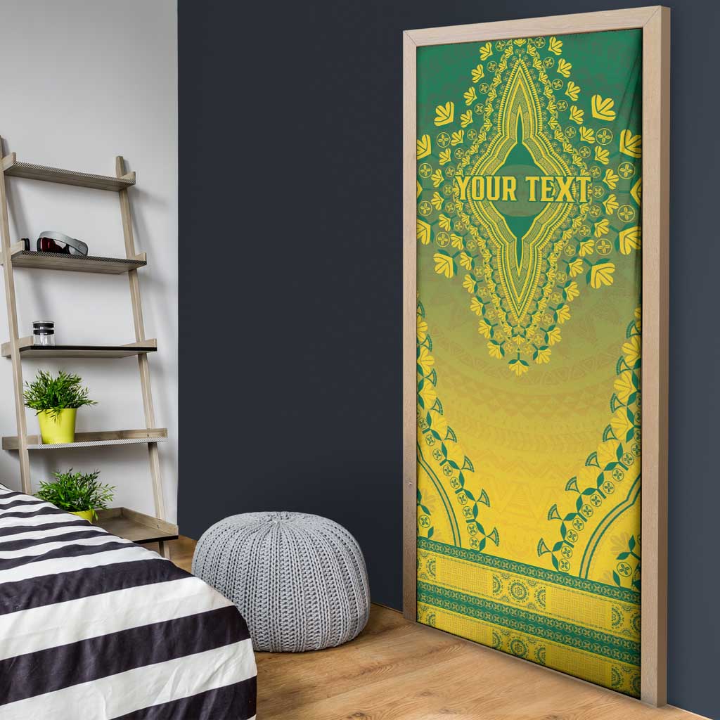 Personalized Ghana African Dashiki Door Cover