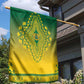Afro Ghana Garden Flag African Dashiki Style - African Pride