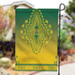 Afro Ghana Garden Flag African Dashiki Style - African Pride