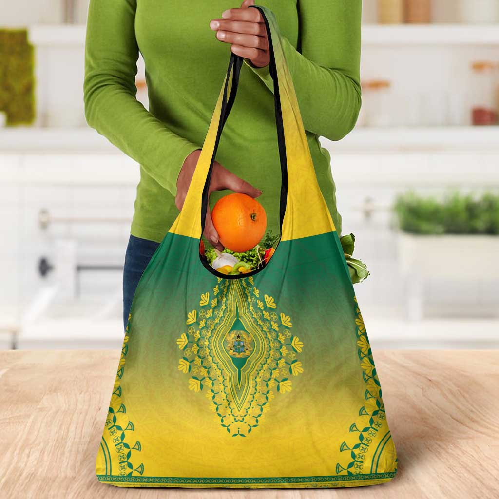 Afro Ghana Grocery Bag African Dashiki Style - African Pride