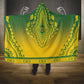 Afro Ghana Hooded Blanket African Dashiki Style - African Pride