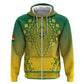 Personalized Afro Ghana Hoodie African Dashiki Style - African Pride