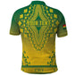 Personalized Afro Ghana Polo Shirt African Dashiki Style - African Pride