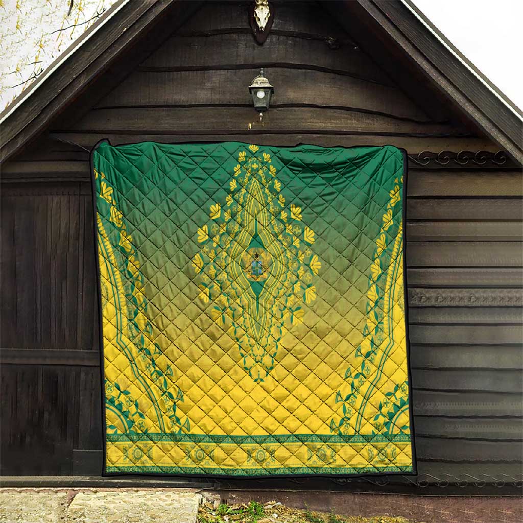 Afro Ghana Quilt African Dashiki Style - African Pride