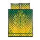 Afro Ghana Quilt Bed Set African Dashiki Style - African Pride