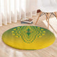 Afro Ghana Round Carpet African Dashiki Style - African Pride