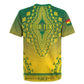 Personalized Afro Ghana Rugby Jersey African Dashiki Style - African Pride