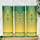 Personalized Afro Ghana Skinny Tumbler African Dashiki Style - African Pride
