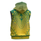 Personalized Afro Ghana Sleeveless Hoodie African Dashiki Style - African Pride