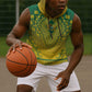 Personalized Afro Ghana Sleeveless Hoodie African Dashiki Style - African Pride