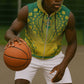 Personalized Afro Ghana Sleeveless Zip Hoodie African Dashiki Style - African Pride