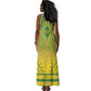 Personalized Afro Ghana Tank Maxi Dress African Dashiki Style - African Pride