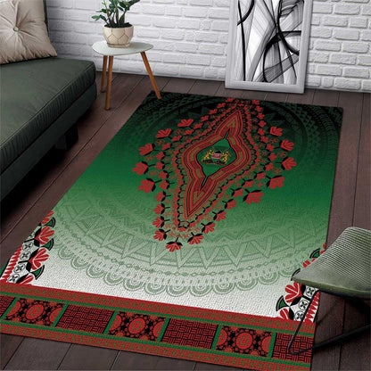 Afro Kenya Area Rug African Dashiki Style - African Pride