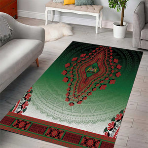 Afro Kenya Area Rug African Dashiki Style - African Pride