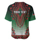 Personalized Afro Kenya Baseball Jersey African Dashiki Style - African Pride