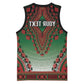 Personalized Afro Kenya Basketball Jersey African Dashiki Style - African Pride