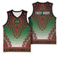 Personalized Afro Kenya Basketball Jersey African Dashiki Style - African Pride