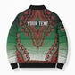 Personalized Kenya African Dashiki Bomber Puffer Jacket
