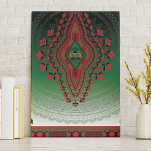 Afro Kenya Canvas Wall Art African Dashiki Style - African Pride