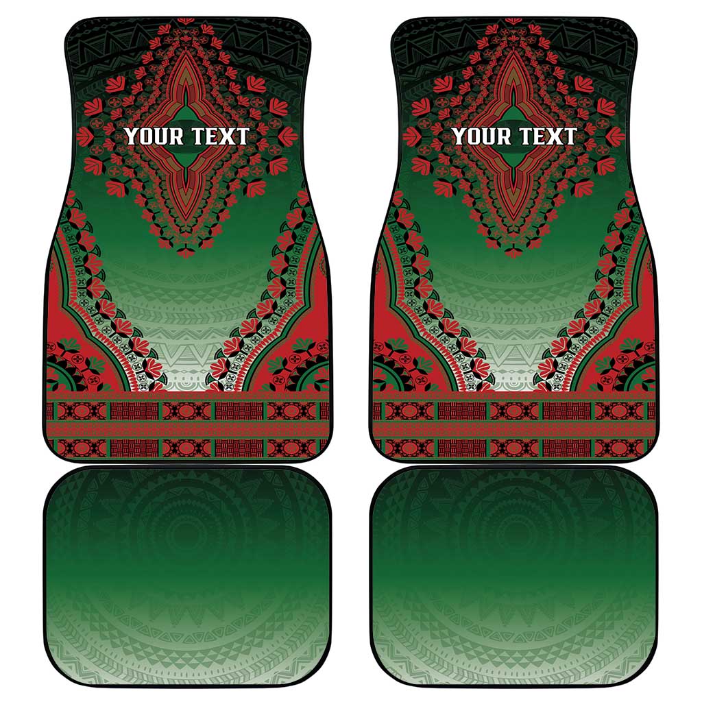 Personalized Afro Kenya Car Mats African Dashiki Style - African Pride