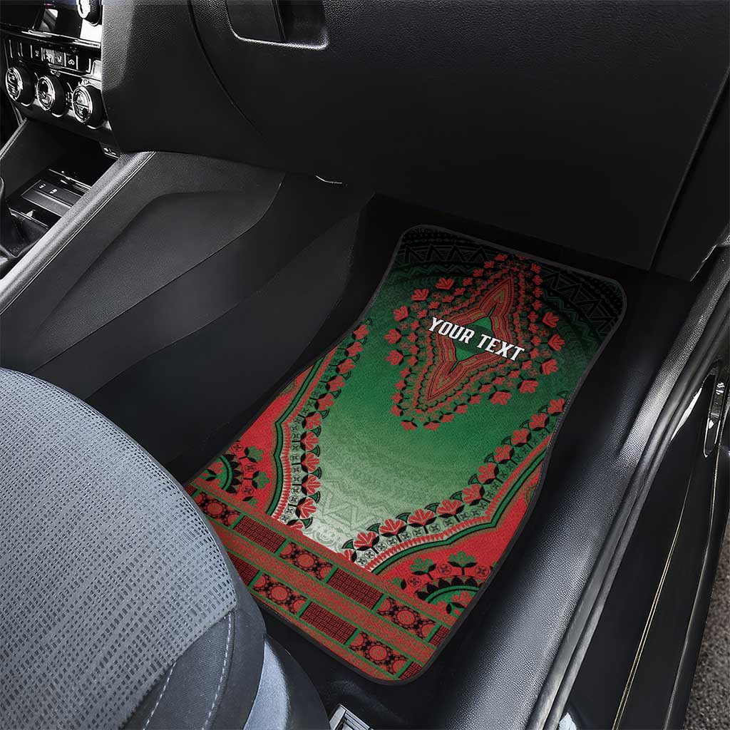 Personalized Afro Kenya Car Mats African Dashiki Style - African Pride