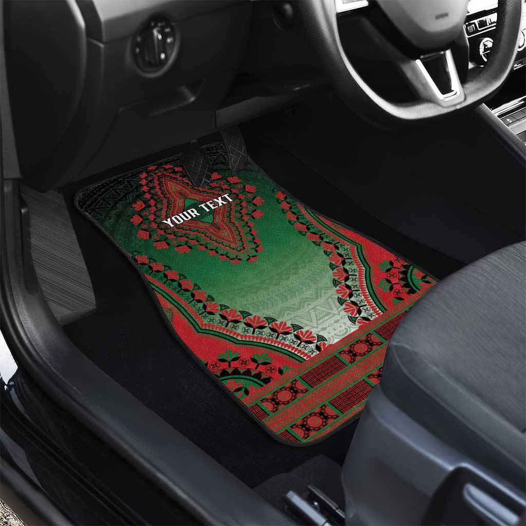 Personalized Afro Kenya Car Mats African Dashiki Style - African Pride
