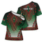 Personalized Kenya African Dashiki Cross Shoulder Shirt