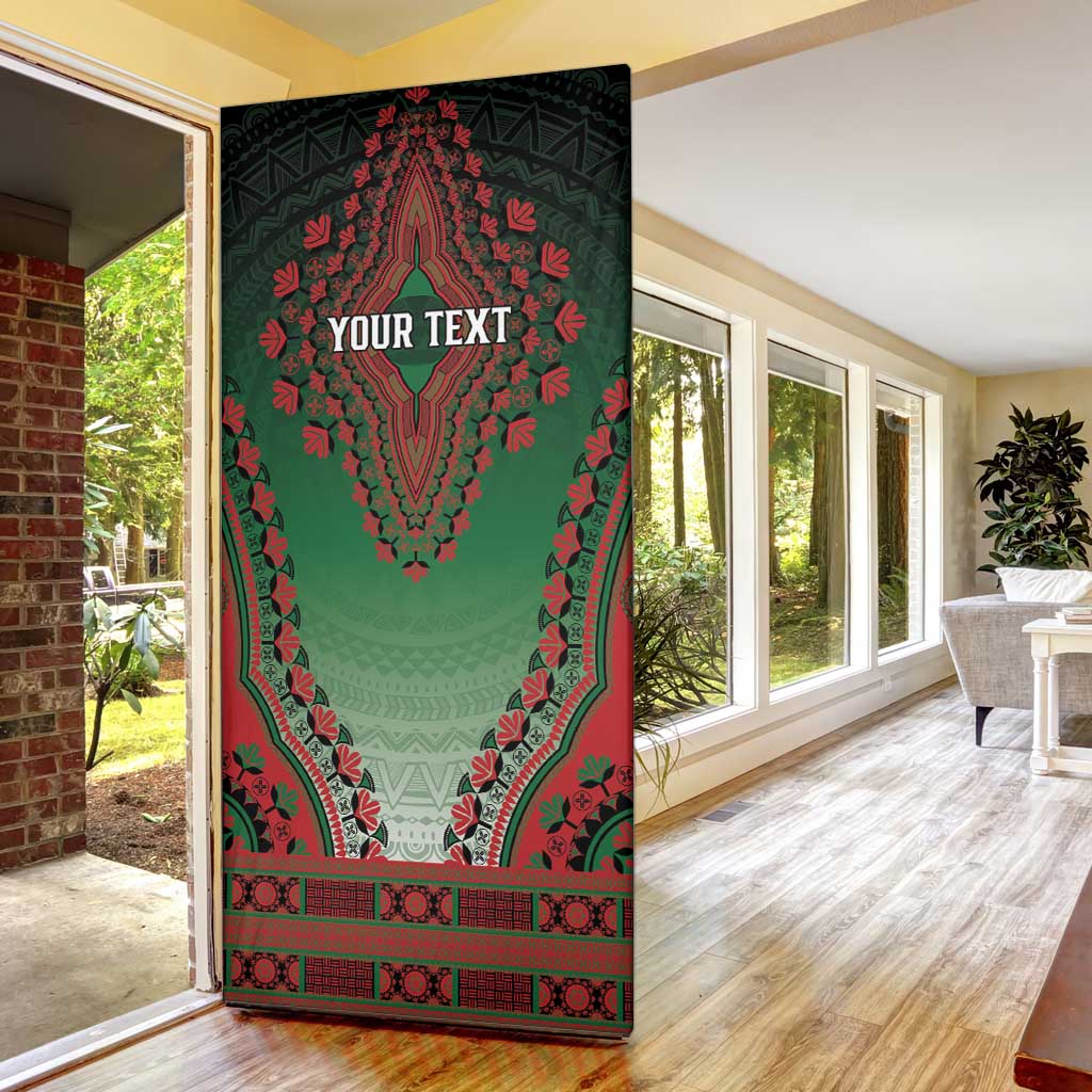 Personalized Kenya African Dashiki Door Cover