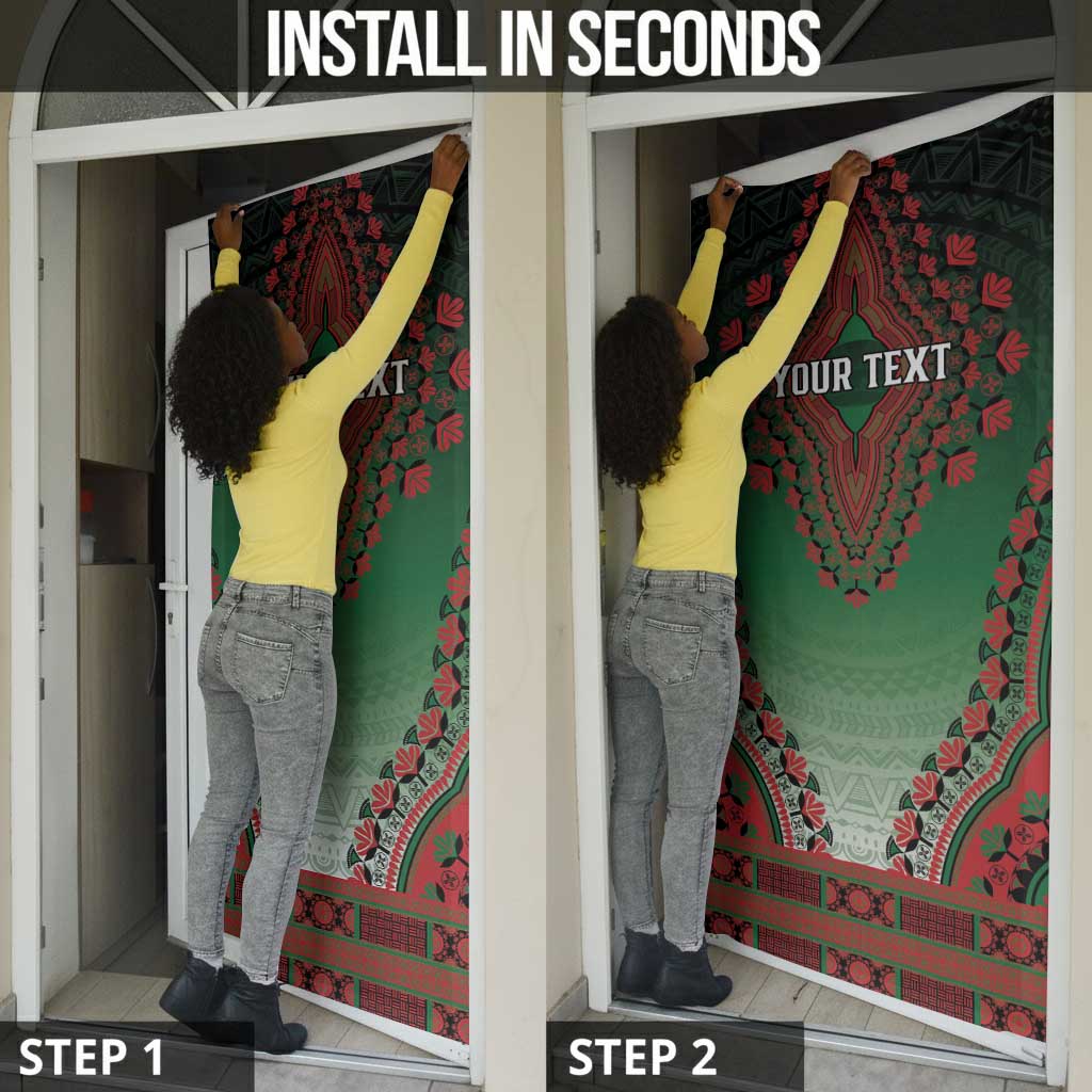 Personalized Kenya African Dashiki Door Cover