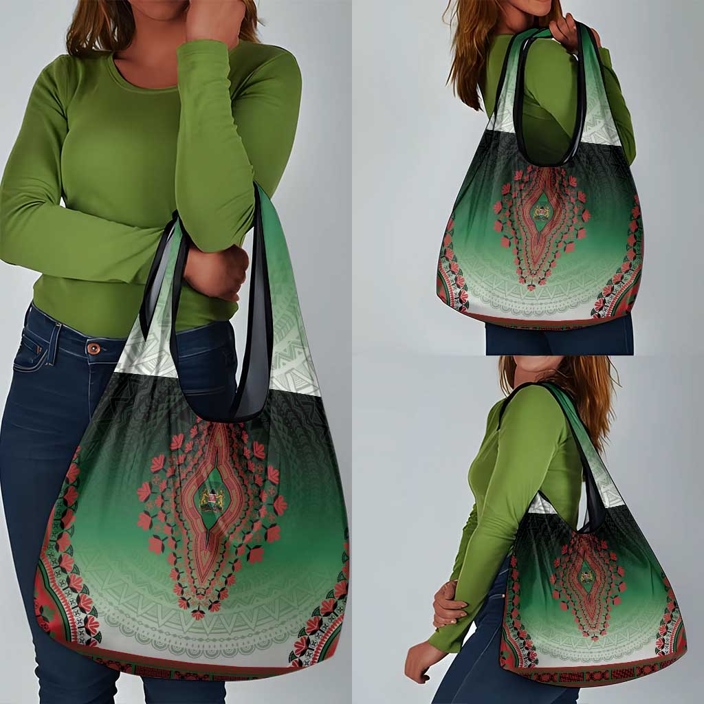 Afro Kenya Grocery Bag African Dashiki Style - African Pride
