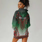 Personalized Afro Kenya Hoodie Dress African Dashiki Style - African Pride