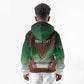 Personalized Afro Kenya Kid Hoodie African Dashiki Style - African Pride