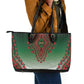 Afro Kenya Leather Tote Bag African Dashiki Style - African Pride