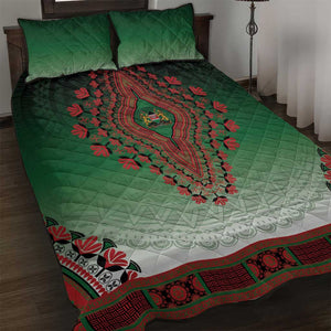 Afro Kenya Quilt Bed Set African Dashiki Style - African Pride