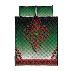 Afro Kenya Quilt Bed Set African Dashiki Style - African Pride