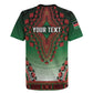 Personalized Afro Kenya Rugby Jersey African Dashiki Style - African Pride