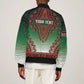 Personalized Afro Kenya Sleeve Zip Bomber Jacket African Dashiki Style - African Pride