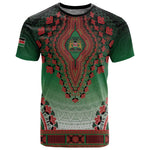 Personalized Afro Kenya T shirt African Dashiki Style - African Pride