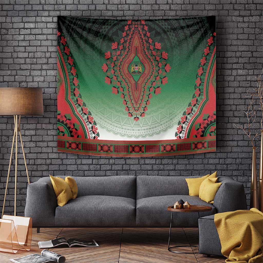 Afro Kenya Tapestry African Dashiki Style - African Pride