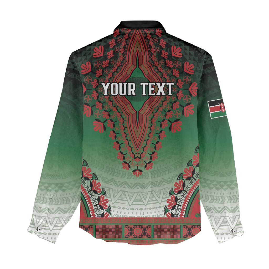 Personalized Afro Kenya Women Casual Shirt African Dashiki Style - African Pride