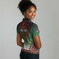 Personalized Afro Kenya Women Polo Shirt African Dashiki Style - African Pride