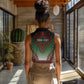 Personalized Afro Kenya Women Sleeveless Polo Shirt African Dashiki Style - African Pride