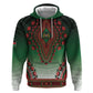 Personalized Afro Kenya Zip Hoodie African Dashiki Style - African Pride