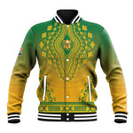 Personalized Afro South Africa Baseball Jacket African Dashiki Style - African Pride