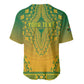 Personalized Afro South Africa Baseball Jersey African Dashiki Style - African Pride