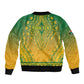 Personalized Afro South Africa Bomber Jacket African Dashiki Style - African Pride