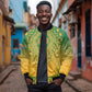 Personalized Afro South Africa Bomber Jacket African Dashiki Style - African Pride